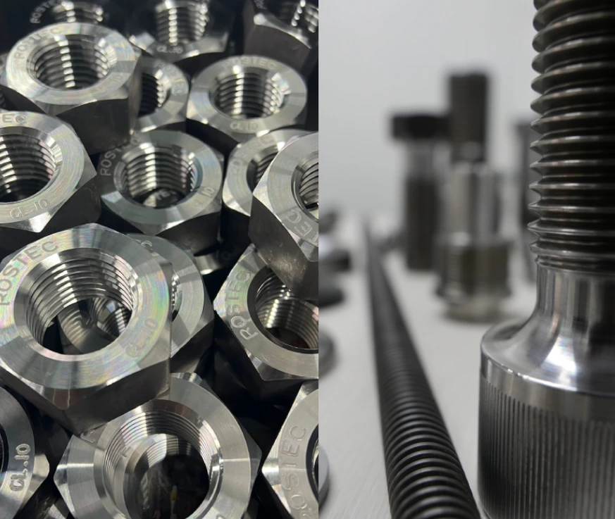 Tornillos especiales fabricados por Rostec en SP