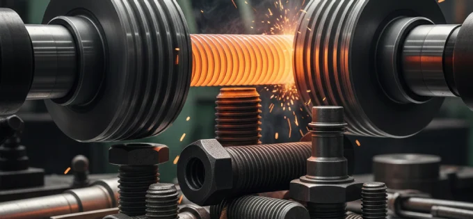 Roscas e parafusos especiais fabricados pela Rostec em São Paulo