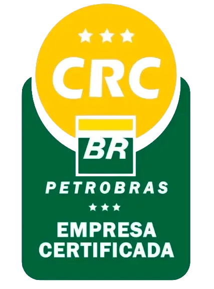 Selo de certificação Petrobras obtido pela Rostec
